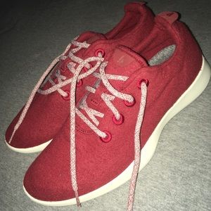 Allbirds Red Wool Runners. Men’s 10.